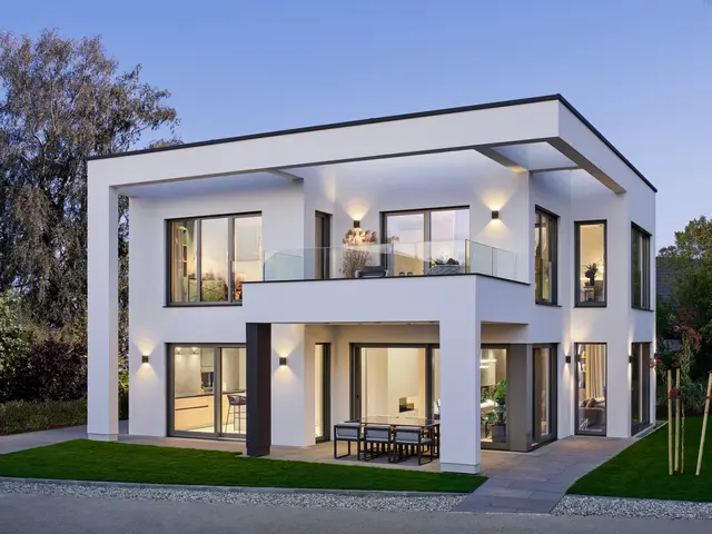 Gewinner des Hausbau Design Awards 2025: Das WeberHaus in Poing begeistert mit lichtdurchfluteter Architektur, offenen Räumen und nachhaltiger Bauweise. | Foto: WeberHaus