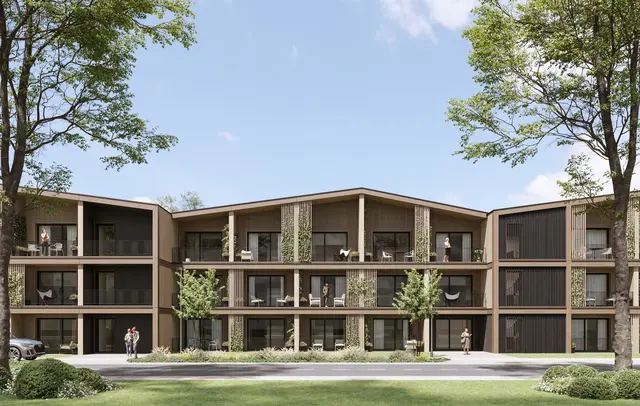 Das neue Wohnhaus soll modernen Wohnraum für 77 Bewohner schaffen. | Foto: Europa-Park