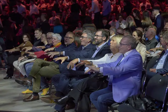 Warm-up: Beatboxer Paul Brenning sorgte bereits vor dem offiziellen Teil des Abends für gute Stimmung beim Publikum. | Foto: IHK Südlicher Oberrhein