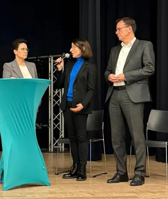 v. l.: Die drei Ortenauer CDU-Landtagskandidaten: Kultus-Staatssekretär Volker Schebesta, Dr. Kathrin Merkel und Justizministerin Marion Gentges | Foto: CDU Kreisverband Ortenau
