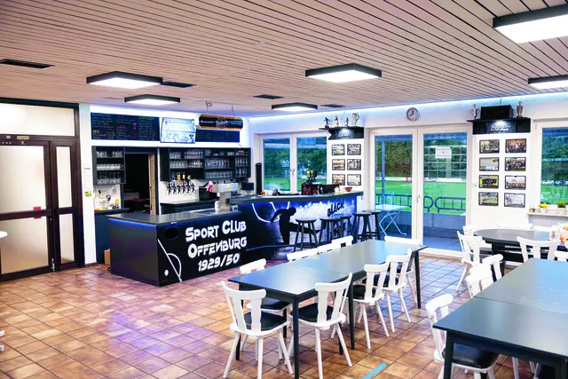 Ein echter Hingucker: das neu gestaltete SCO-Clubheim | Foto: SCO