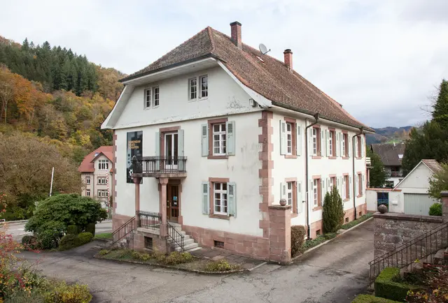 Das Oberharmersbacher Pfarrhaus soll grundlegend umgestaltet werden. | Foto: Lehmann-Archiv