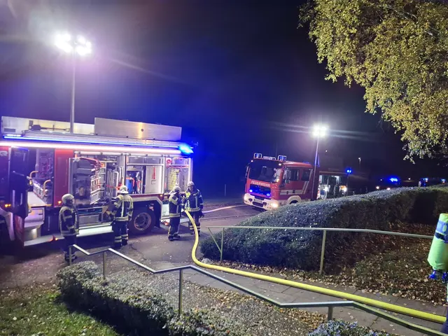 Die Feuerwehr Gengenbach rückte am Montagabend zu einem Einsatz an einer Fachklinik aus. | Foto: Stadt Gengenbach