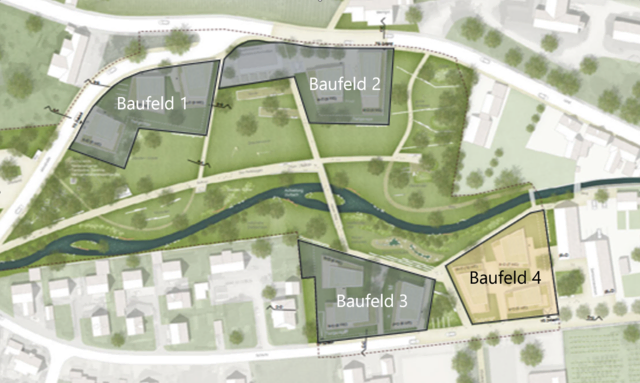 Auf diesem Plan sind die Baufelder zu sehen. | Foto: Gemeinde Durbach