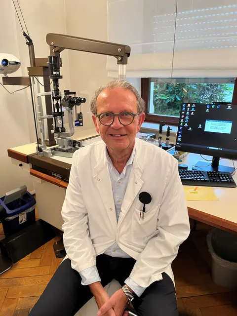 Dr. Johannes G. Huber, Facharzt für Augenheilkunde | Foto: Glaser