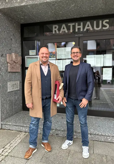 Armin Hansmann (l.) und Stefan Hattenbach | Foto: Gemeinde Kappelrodeck