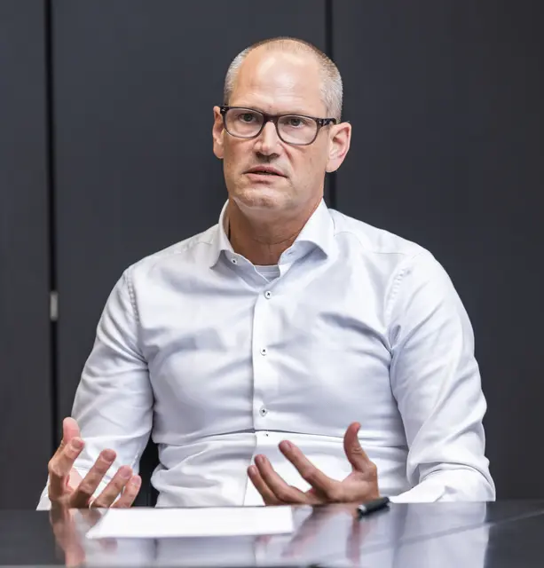 Florian Glück, Geschäftsführer der Badischen Stahlwerke warnt: Das Fernwärmeprojekt Straßburg-Kehl befindet sich in einer kritischen Phase  | Foto: BSW/Pascal Oerte (team tietge)