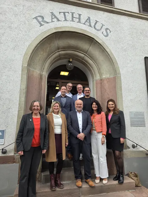 Die Rathauschefs beschlossen ein gemeinsames Vorgehen gehen die Asiatische Hornisse. | Foto: Stadt Achern