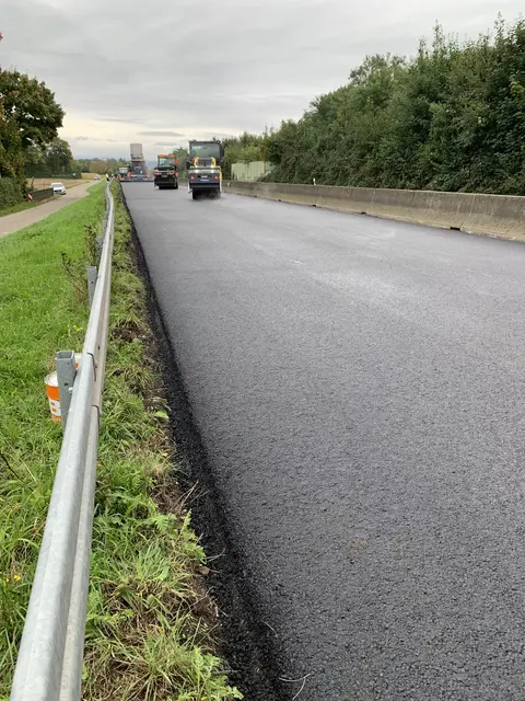Die sanierte Fahrbahn der B28  | Foto: RP Freiburg