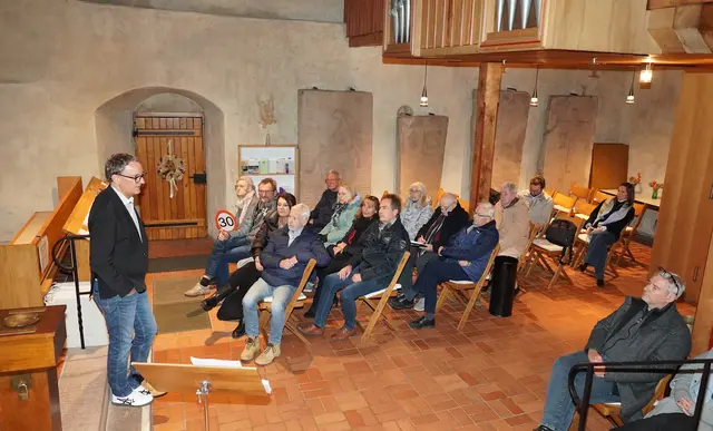 Markus Ibert beim Stadtteiltag 2025 in Burgheim | Foto: Stadt Lahr