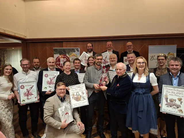 Prämierung Top-Ten-Spätburgunder | Foto: Hubert Matt-Willmatt