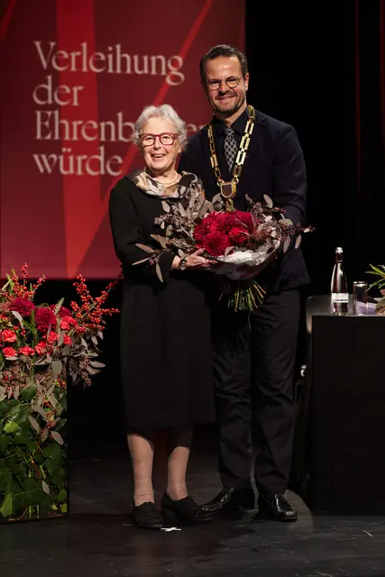 Kurz nach der Verleihung | Foto: Stadt Offenburg/Philipp von Ditfurth