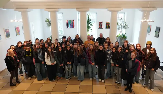 Empfang der Schüler aus Cesena im Lahrer Rathaus | Foto: Stadt Lahr