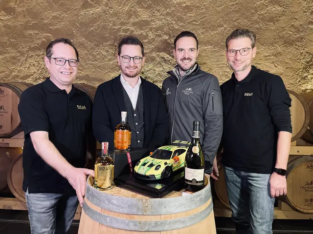 Von links: Markus Keßler, Uroš Dajčman, Dr. Sebastian Hill und Hannes Schmidt  | Foto: Privat