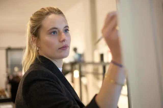 Pia Konprecht ist mit ihrem Conceptstore "Schlosserei" in Offenburg für den Innovationspreis Tourismus 2026 nominiert. | Foto: Thomas B. Jones Fotografie