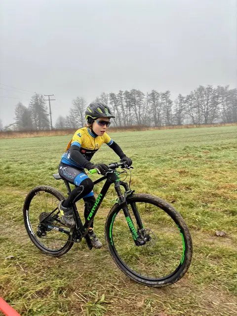 Mio Welte übernahm den Part mit dem MTB.