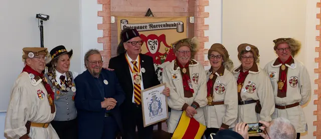 Von links: Karl Hansert, Silvia Boschert, Ottmar Schnurr, Willi Stächele, Rolf Dieter Karl, Ute Raabe-Kothe, Claudia Thau und Klemens Seeger | Foto: Jürgen Müller