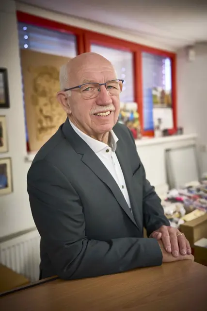 Sozial engagiert ist der 77-Jährige ehemalige Unternehmer aber schon früh – in Vereinen und der Gemeindepolitik in Berghaupten.  | Foto: Michael Bode