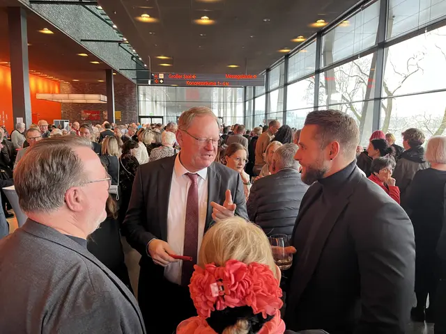 Zeit für Gespräche beim Neujahrempfang in Offenburg | Foto: gro