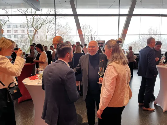 Zeit für Gespräche beim Neujahrempfang in Offenburg | Foto: gro