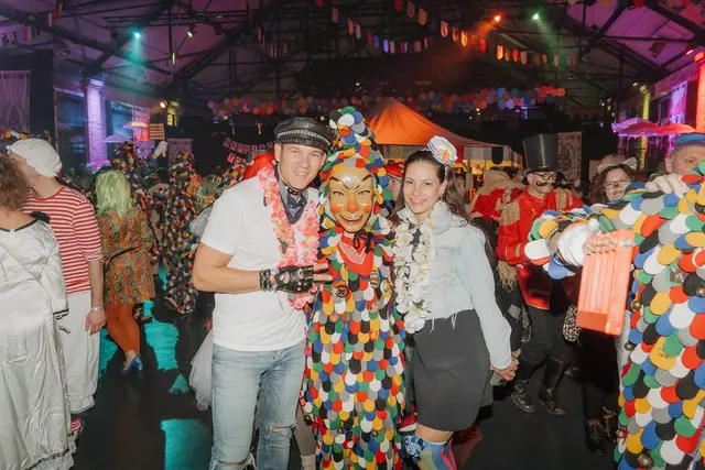 Gute Laune beim Zunftball der Althistorischen Narrenzunft am Fasentmändig | Foto: Althistorische Narrenzunft