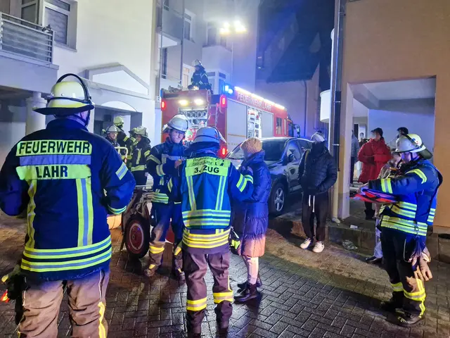 Die Feuewehr Lahr konnte einen Brand in einer Dachwohnung schnell löschen. | Foto: Esther Busch/EinsatzReport 24