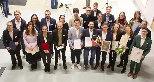 Zahlreiche Studierende erhielten Preise für herausragende akademische Leistungen beziehungsweise besonderes Engagement im Studium oder in anderen Bereichen. | Foto: Hochschule Offenburg