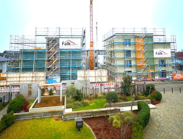 Richtfest in Kehl für das Wohn-/Büroobjekt von Falk-Immobilien neben dem Village Kehl | Foto: Falk Immoblien