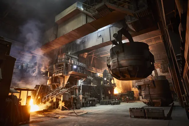 Die Stahlproduktion bei den Badischen Stahlwerken ist energieintensiv. | Foto: BSW / Michael Bode