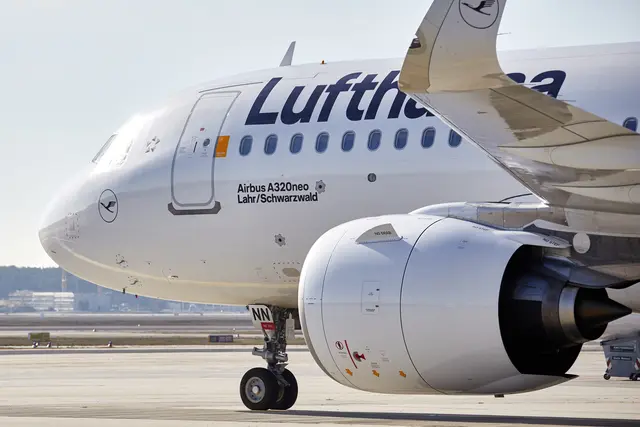 Die aktuelle „Lahr/Schwarzwald“ A320neo | Foto: Lufthansa 