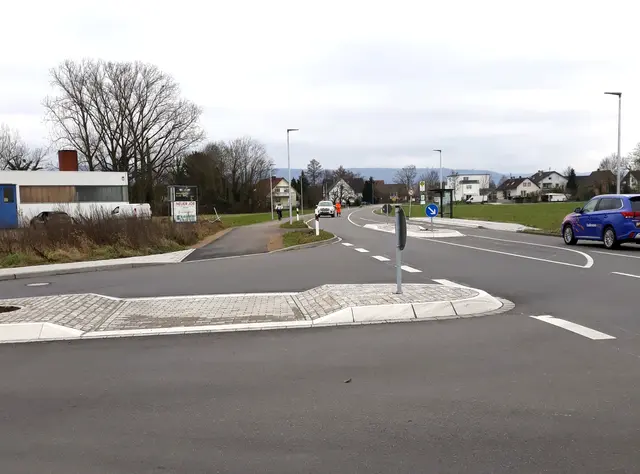 Der neue Rad- und Gehweg entlang der Kreisstraße 5339 zwischen Schuttern und Schutterzell ist fertiggestellt und seit Ende Januar 2026 für den Verkehr freigegeben. | Foto: Landratsamt