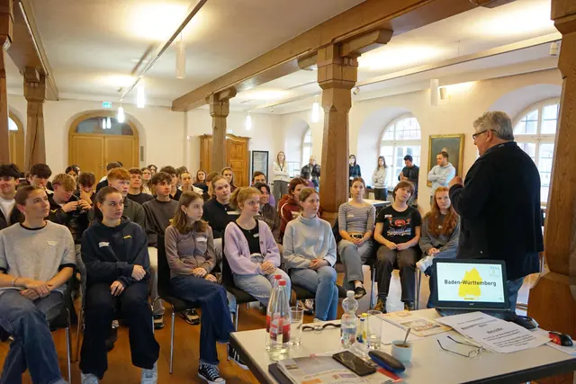 Der Erstwähler-Workshop kam gut an bei den Schülern.  | Foto: Sandra Decoux 
