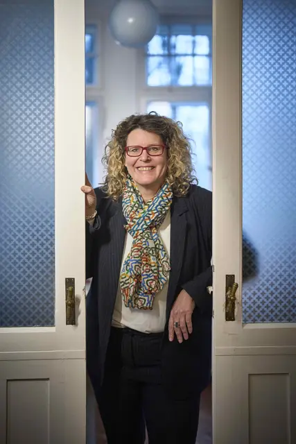 Für Fiona Härtel öffnet sich eine neue Tür: Seit diesem Sonntag ist sie Geschäftsführerin der City Partner in Offenburg. Die versierte Fachfrau für Stadtmarketing und Wirtschaftsförderung freut sich auf die Herausforderung und die Stadt.  | Foto: Foto: Michael Bode