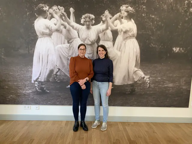 Die Familien- und Frauenbeauftragten der Stadt Achern, Katrin Bertsch (l.) und Dorothee Bär anlässlich des Weltfrauentages | Foto: Claudia Männle/Stadt Achern