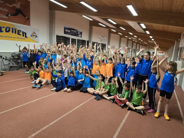 88 begeisterte Kinder, 16 Mannschaften aus fünf Vereinen nahmen am Hallensportfest teil. | Foto: Werner Daniels