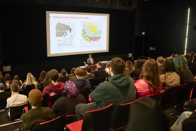 Prof.in Dr. Grit Köhler Prorektorin für Studium und Lehre, begrüßte die neuen Studierenden  | Foto: Hochschule Offenburg