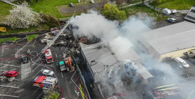 Die Ermittlungen zur Ursache des Brandes in einer Kehler Diskothek laufen. Am Mittwoch gab es einen ersten Vororttermin der Brandermittler. | Foto: Stadt Kehl