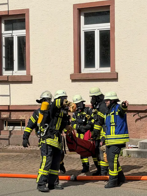 Frühjahrsübung der Freiwilligen Feuerwehr Neuried ARB Schutterzell | Foto: Gemeinde Neuried