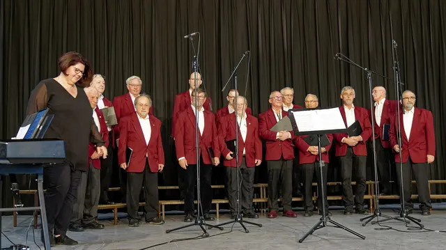 Männerchor Gengenbach-Schwaibach mit Dirigentin Alexandra Lauer