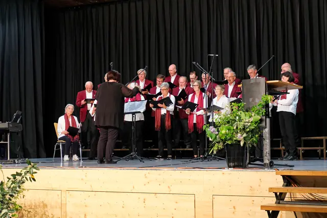 Männerchor des Gesangverein Gengenbach-Schwaibach unter Leitung von Alexandra Lauer