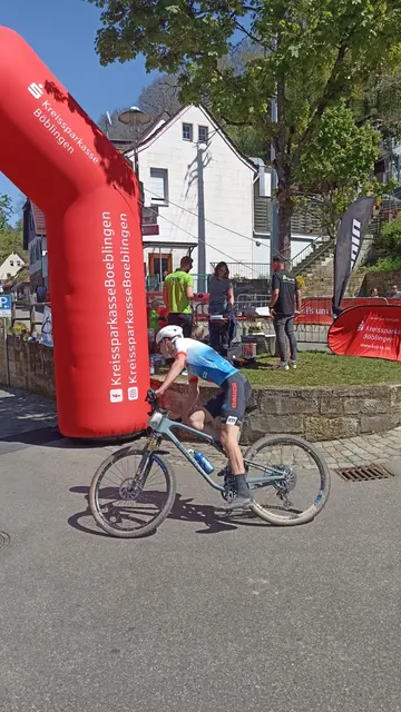 Jonathan Huber präsentierte sich beim Marathonrennen in Herrenberg in starker Form. | Foto: SC Hausach