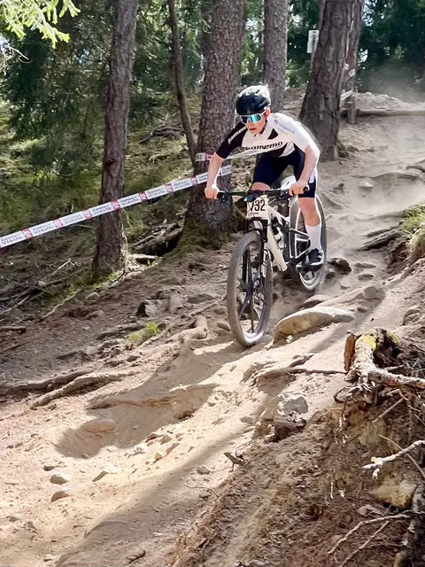 Raphael Finkenzeller stürmte im Ötztal auf den vierten Rang. | Foto: Kamemo Factory Racing Team