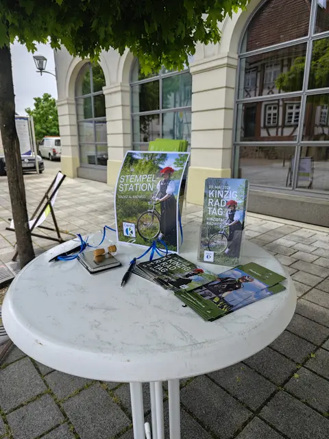 Stempelstation Radfahrtag Biberach bei Gemeinde | Foto: © Sandra Armbruster