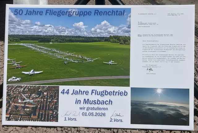 Präsent Fotomontage der FG Freudenstadt von Axel Reich