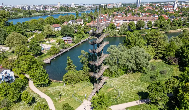 Der Kehler Weißtannenturm wird saniert. Das hat der Kehler Gemeinderat beschlossen. | Foto: Stadt Kehl/Lardjah Naba