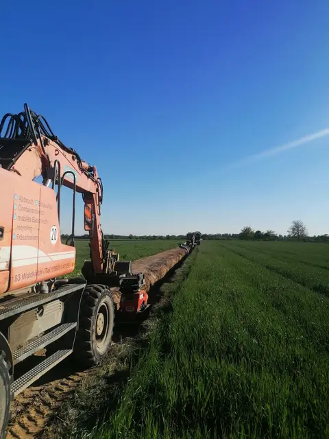 Mit einer Gesamtlänge von nahezu 6.000 Metern entsteht in Schwanau ein geschlossenes und leistungsfähiges Leitungsnetz. | Foto: Gemeinde Schwanau