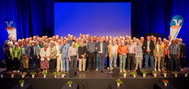 Die Lahrer Jubilare | Foto: Volksbank Lahr