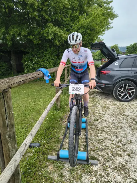Karol Olszowiec kam beim Internationalen C3 Rennen in Aesch auf Platz 26.