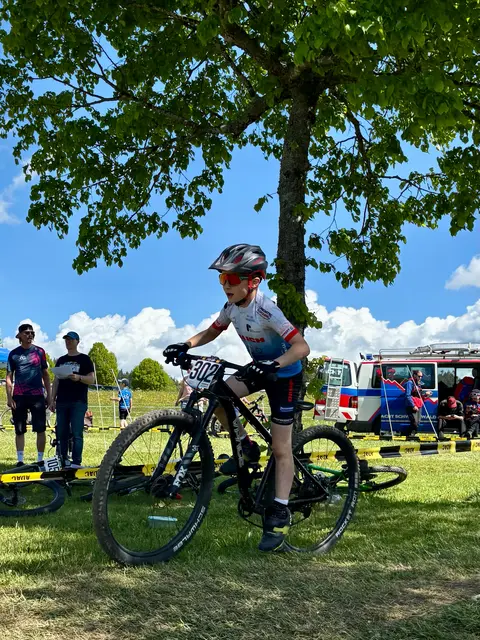 Nelo Welte auf gutem Kurs nach vorne in der U11.