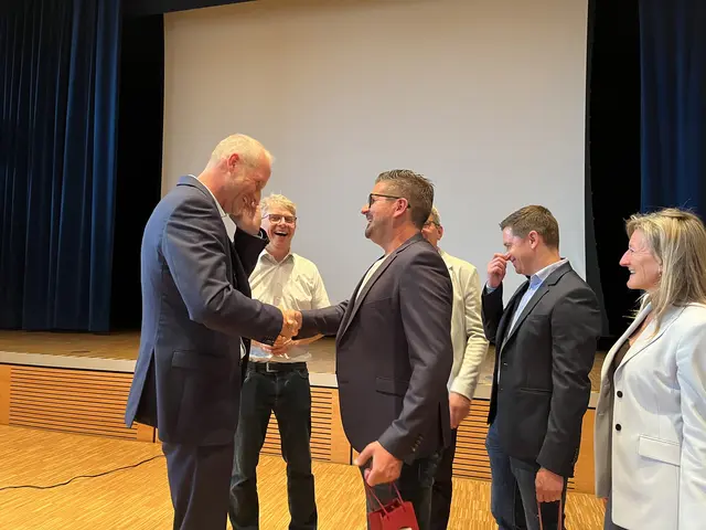 Glückwünsche von den Bürgermeistern der benachbarten Kommunen | Foto: gro